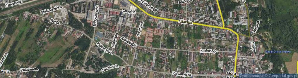 Zdjęcie satelitarne Jaśminowa ul.